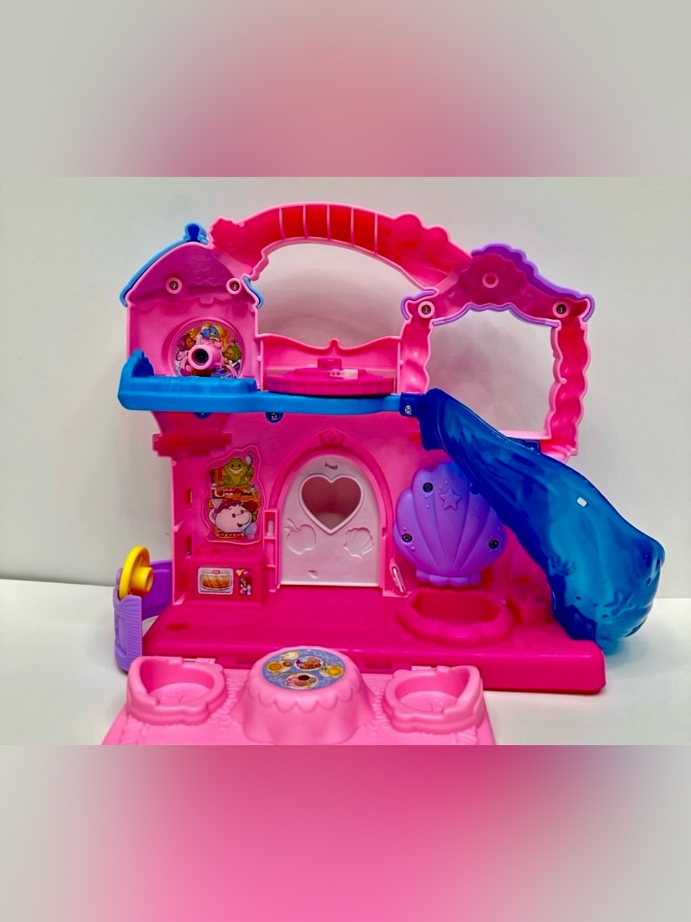 DISNEY - LITTLE PEOPLE PRINCESS CASTLE PACK AND GO - W/ SNOW WHITE & DOPEY DWARF - Picture 4 of 6